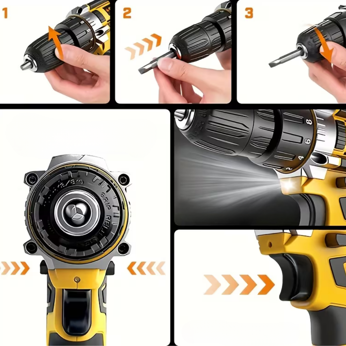 Mira™ | Multifunction cordless portable drill
