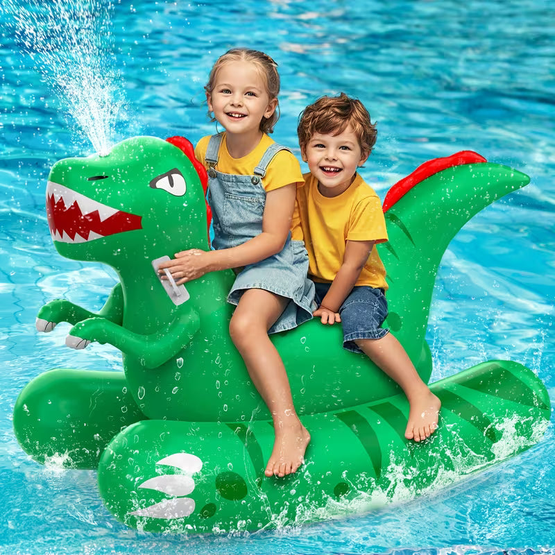 ™Rexpool | צף בריכה דינוזאור ענק – ספרינקלר ועמיד