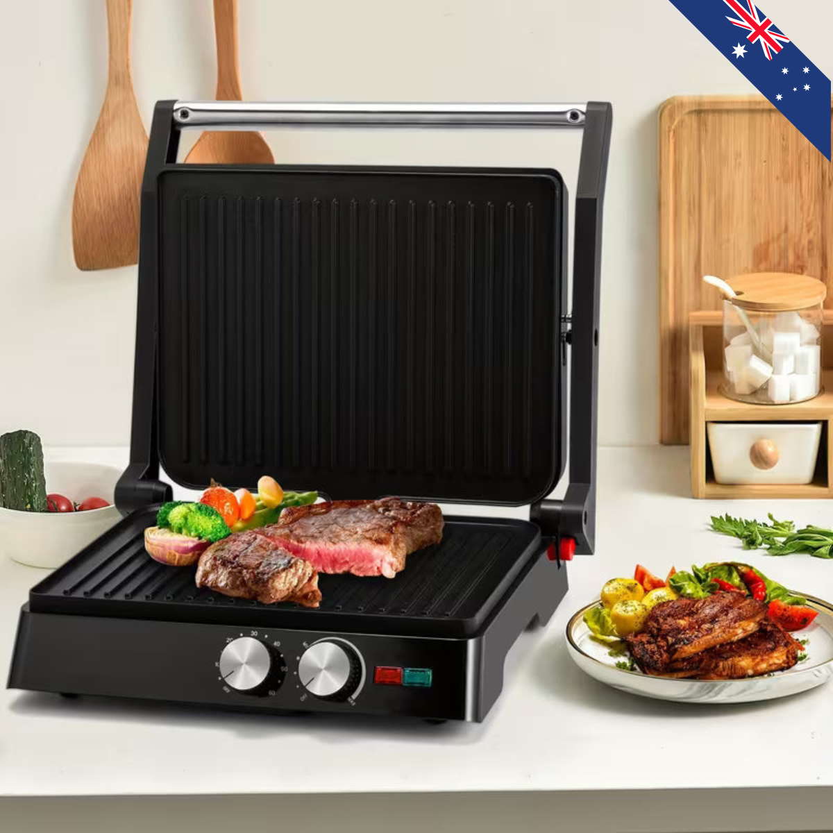 Sutea™ | 3-in-1 Panini maker