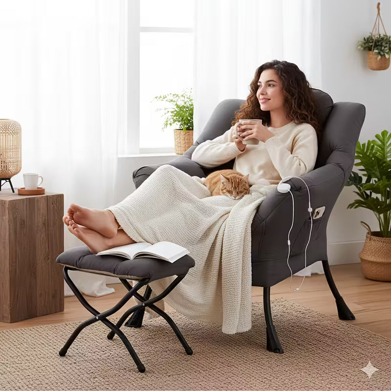 ™Vali | כורסה מודרנית עם הדום לרגליים