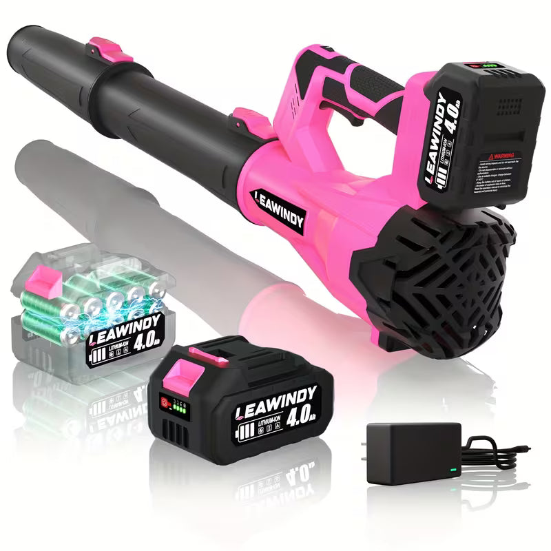 ™Gustova | מפוח עלים סוללה – 180 MPH ו-6 הגדרות מהירות